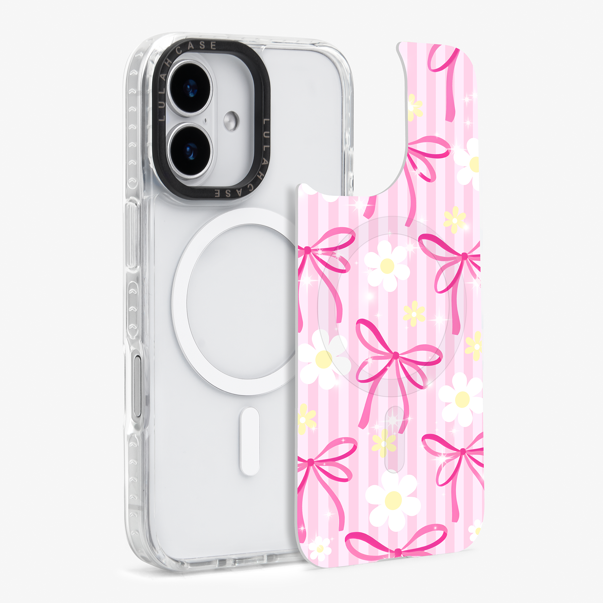 Neon Bow Bloom iPhone LulahPop Plate
